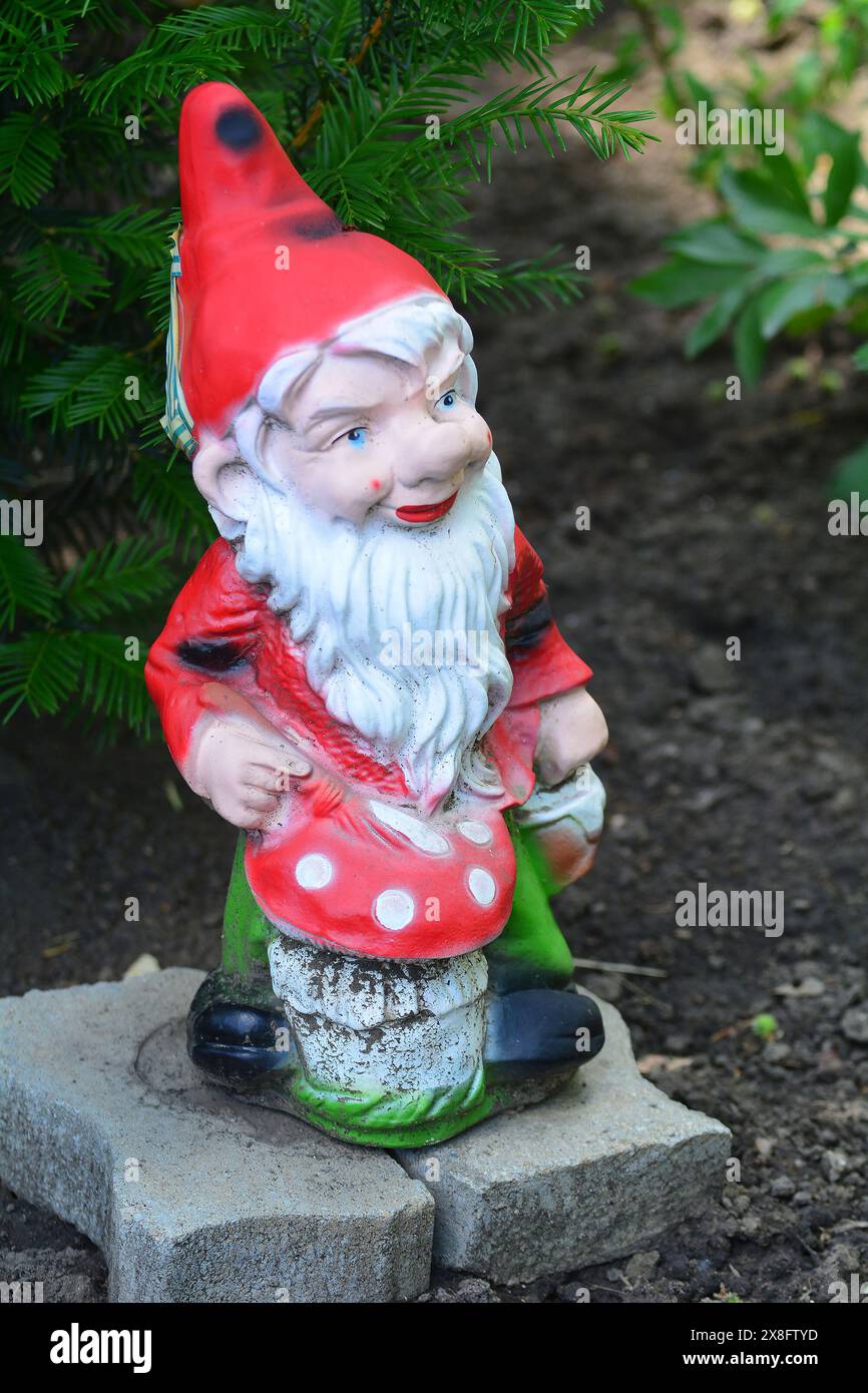 One ugly garden gnome hi-res stock photography and images - Alamy