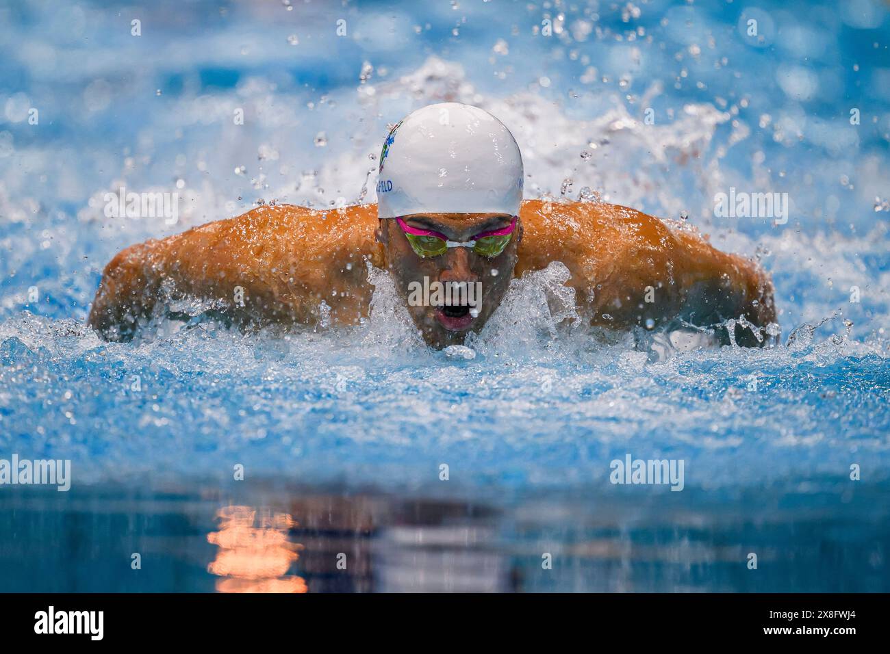 LONDON, UNITED KINGDOM. 25 May, 2024. James Guy of Great Britain