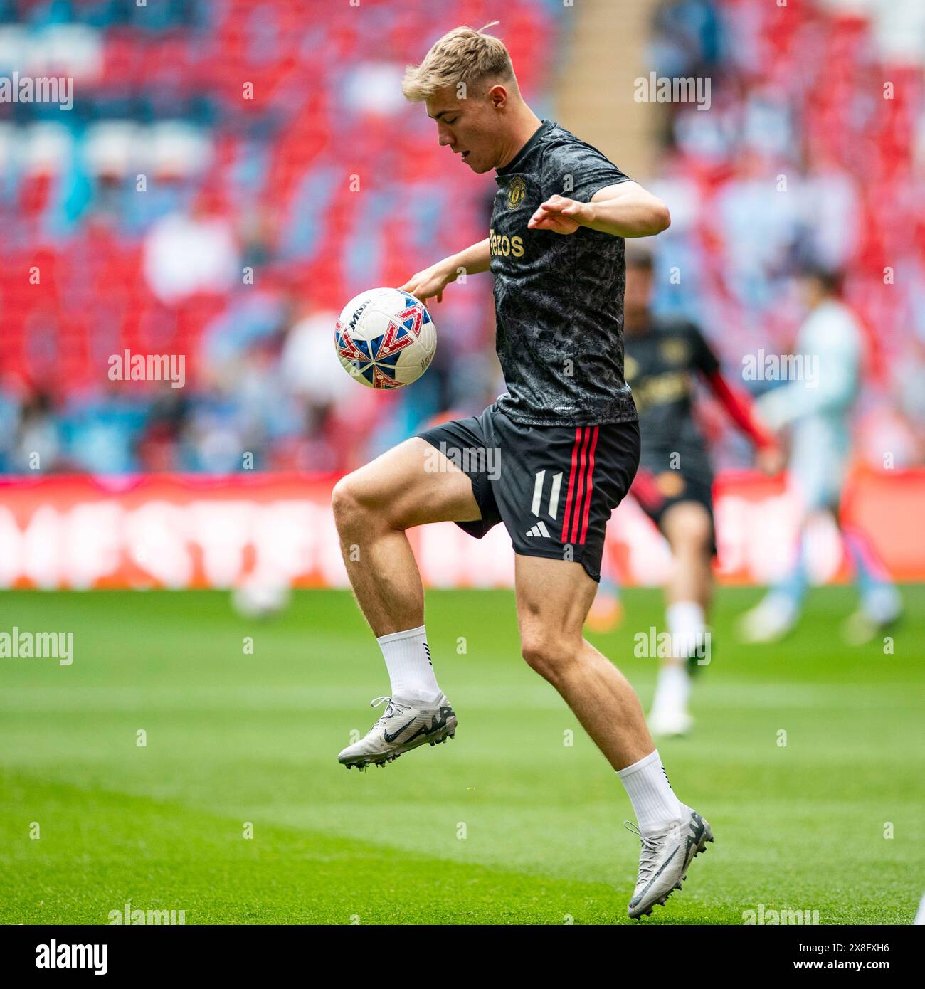 Hjlund Rasmus hojlund manchester united hi-res stock photography and images ...