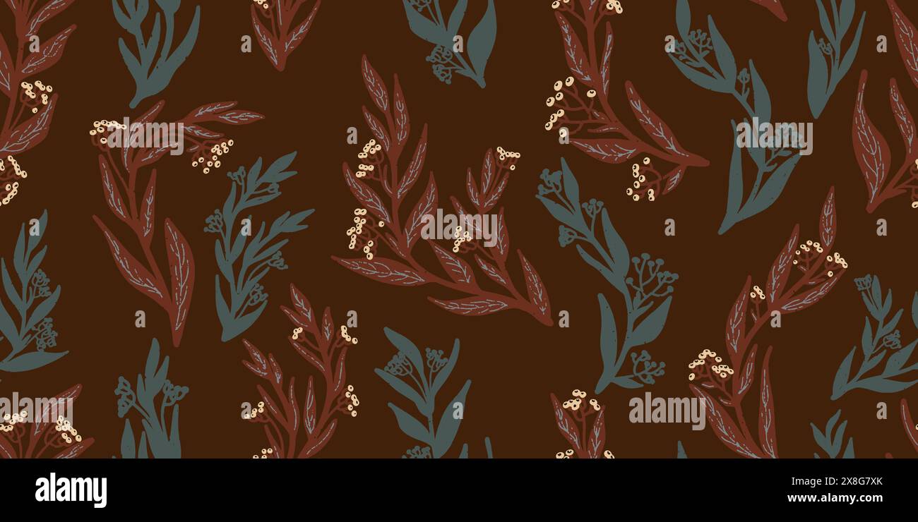 Vector seamless overlapping pattern Stock Vector Image & Art - Alamy