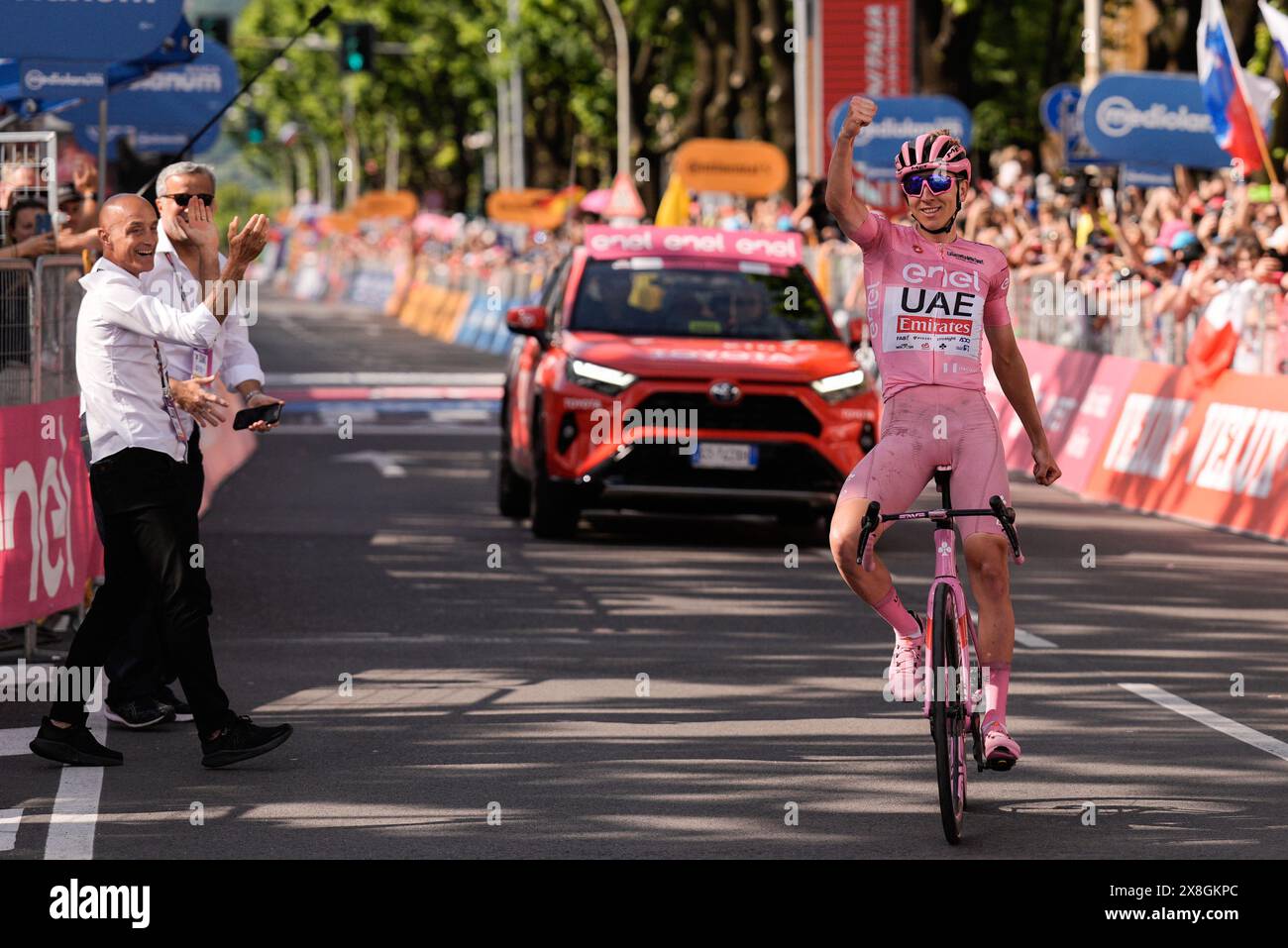 Bassano Del Grappa, Italia. 25th May, 2024. Pogacar Tadej (Team Uae