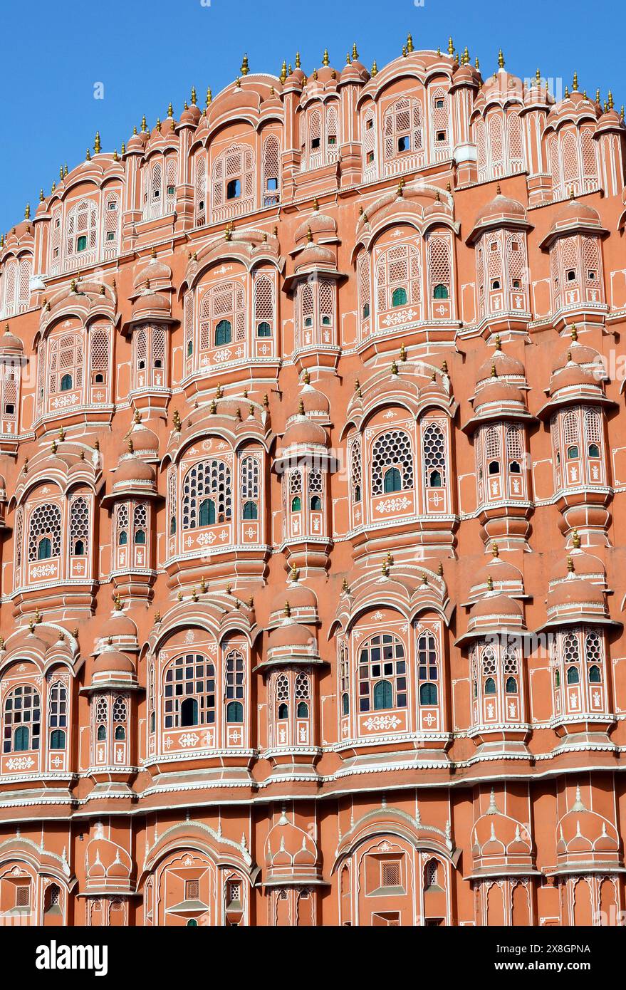 Palace of Wind, Hawa Mahal, Jaipur, Rajasthan, India Stock Photo