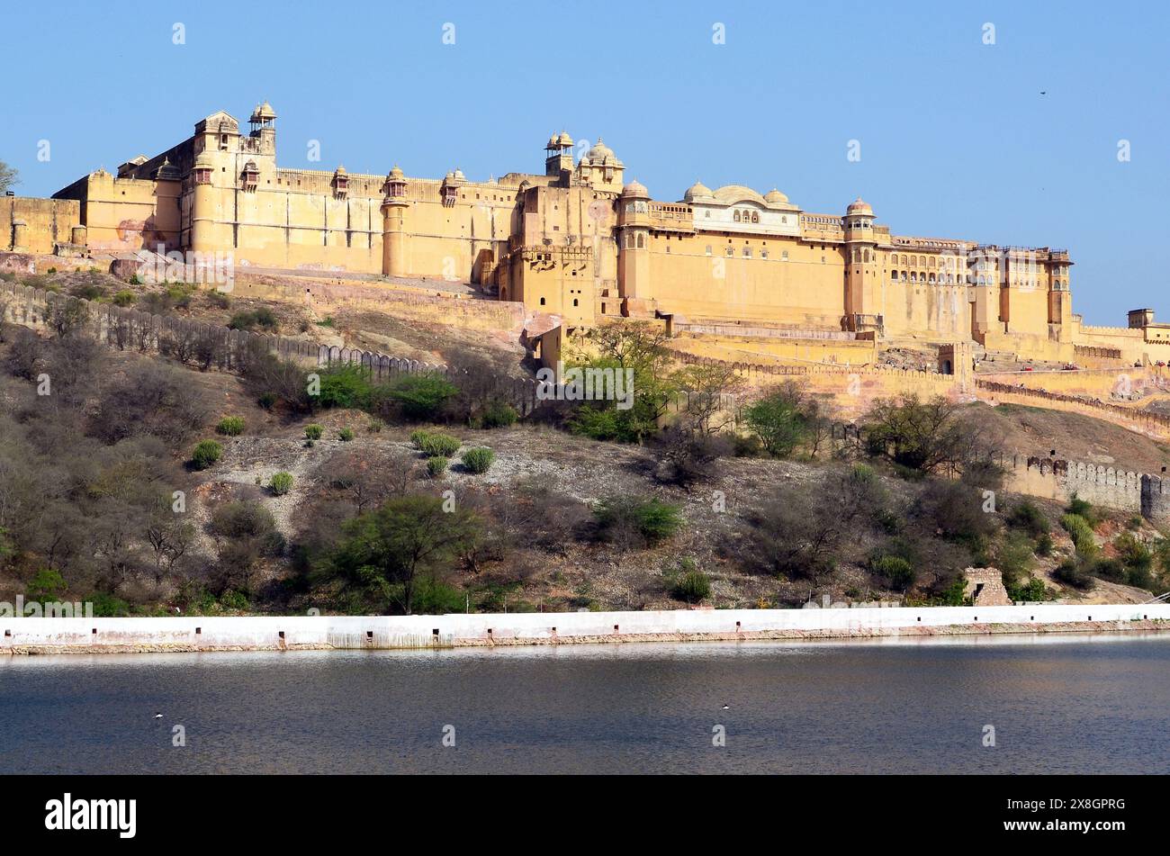 Amber Fort or Amer Palace, Amer, nr Jaipur, Rajasthan, India Stock ...
