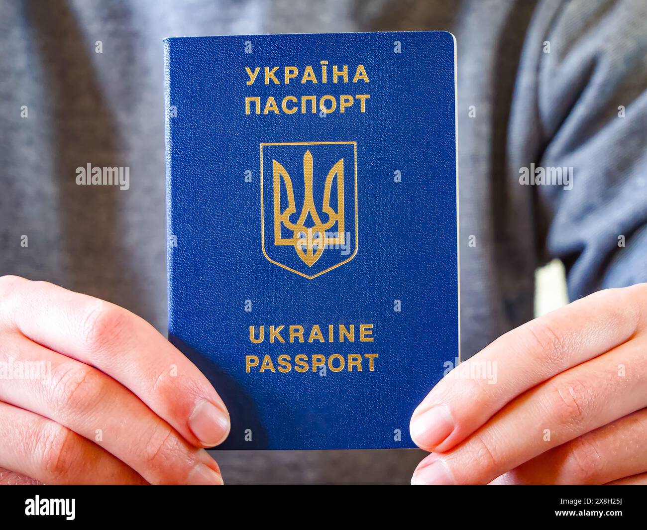 Closeup of a travel document, indicating preparation for international