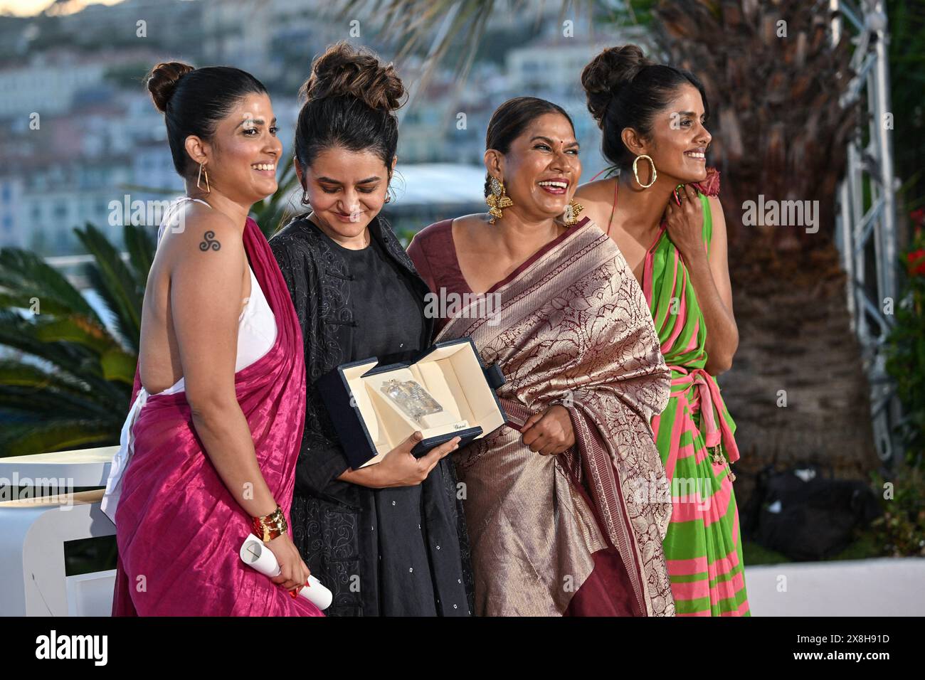 Divya Prabha, Payal Kapadia, Chhaya Kadam and Kani Kusruti at the
