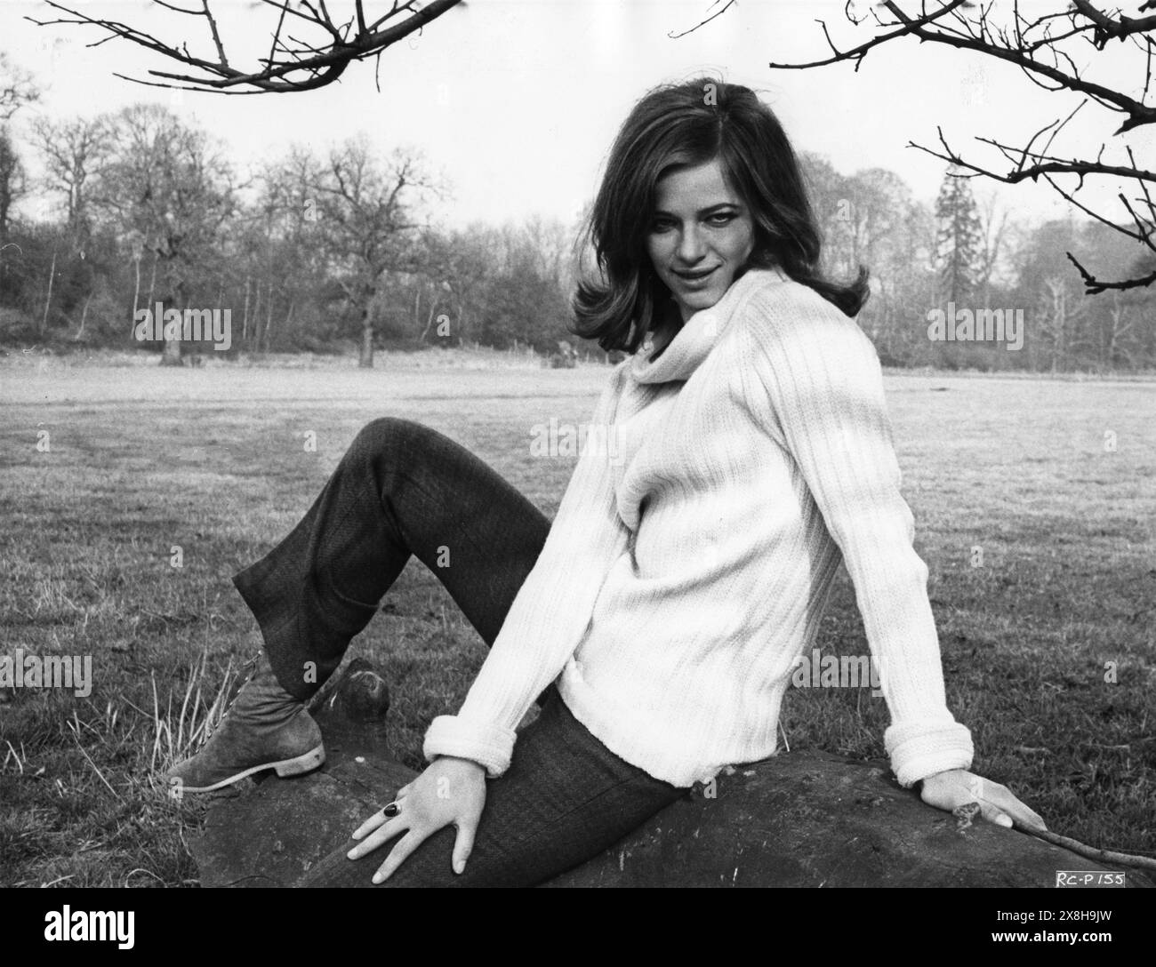 A publicity portrait of British actress CHARLOTTE RAMPLING for ROTTEN ...