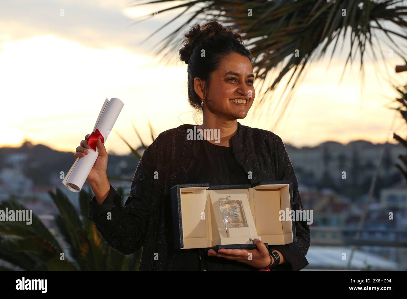 Cannes, France. 25th May, 2024. Payal Kapadia Wins The Grand Prix Award ...