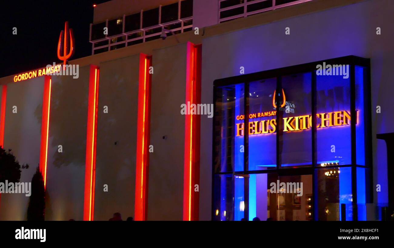 Las vegas nevada usa 14th may 2024 grodon ramsay s hells kitchen