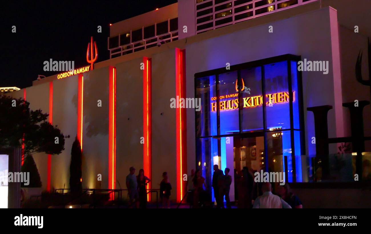 Las vegas nevada usa 14th may 2024 grodon ramsay s hells kitchen