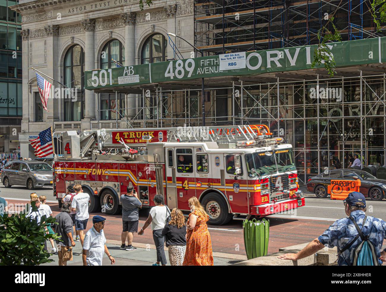 Fire truck on august hi res stock photography and images Alamy