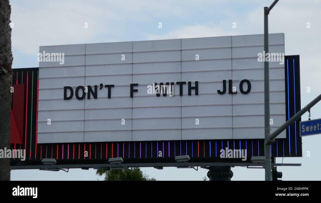 Los Angeles, California, USA 24th May 2024 DonÕt F With JLO Jennifer(02)