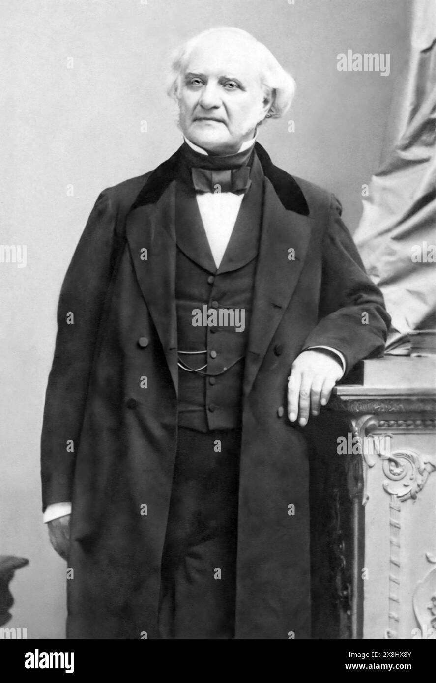 George Peabody (1795-1869), American financier and philanthropist, c1862. Stock Photo