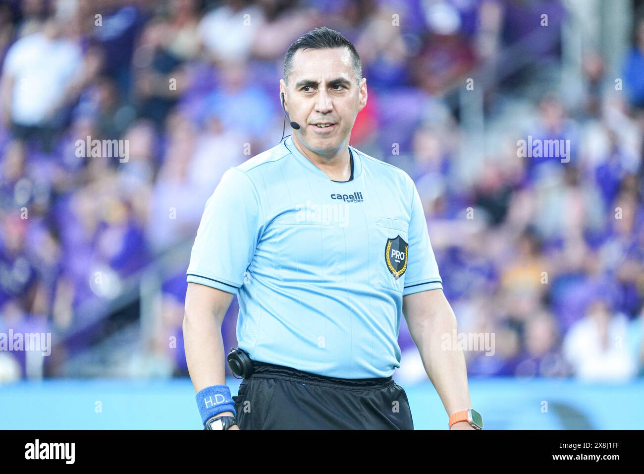 Orlando, Florida, USA, May 25, 2024, Referee Jair Marrufo at Inter&Co