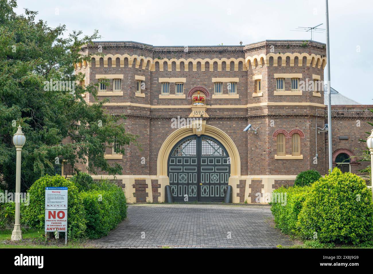 Historic Grafton Jail, Grafton, NSW, Australia. Also known as Grafton