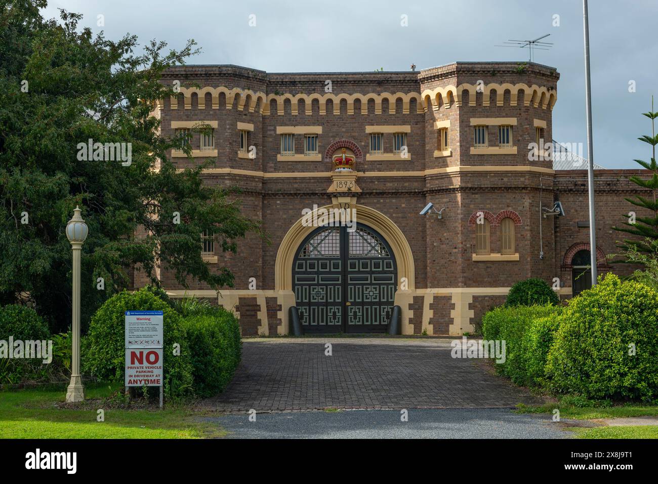 Historic Grafton Jail, Grafton, NSW, Australia. Also known as Grafton