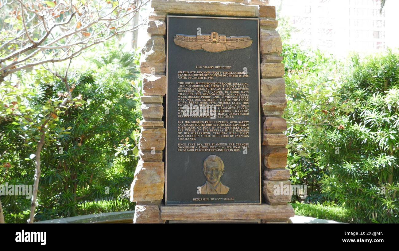 Las Vegas, Nevada, USA 15th May 2024 Benjamin ÒBusyÓ Siegel, Notorious