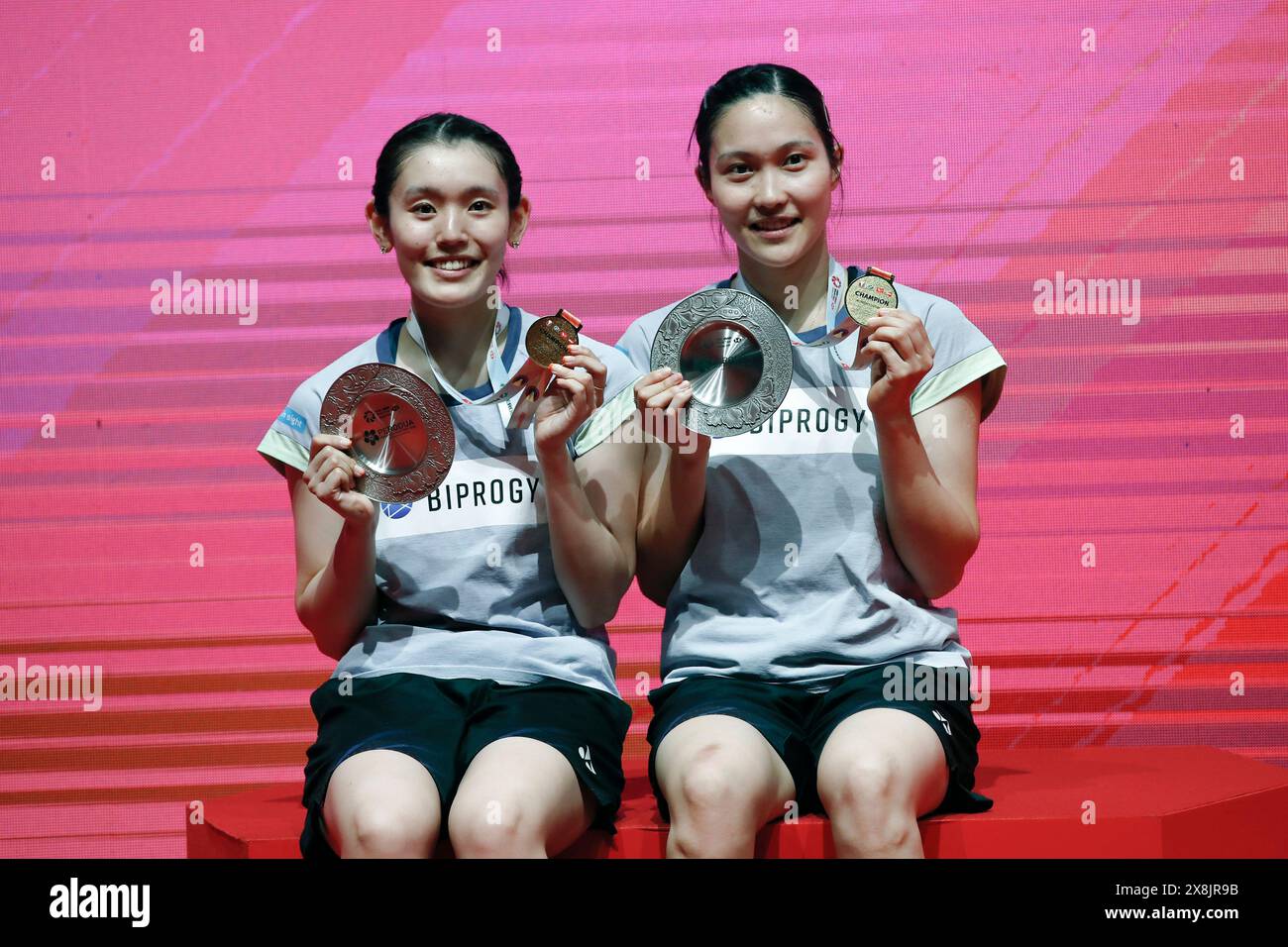 ●JALIL RADAEN  Bink関連 Rin Iwanaga and Kie Nakanishi (Japan) seen in action during