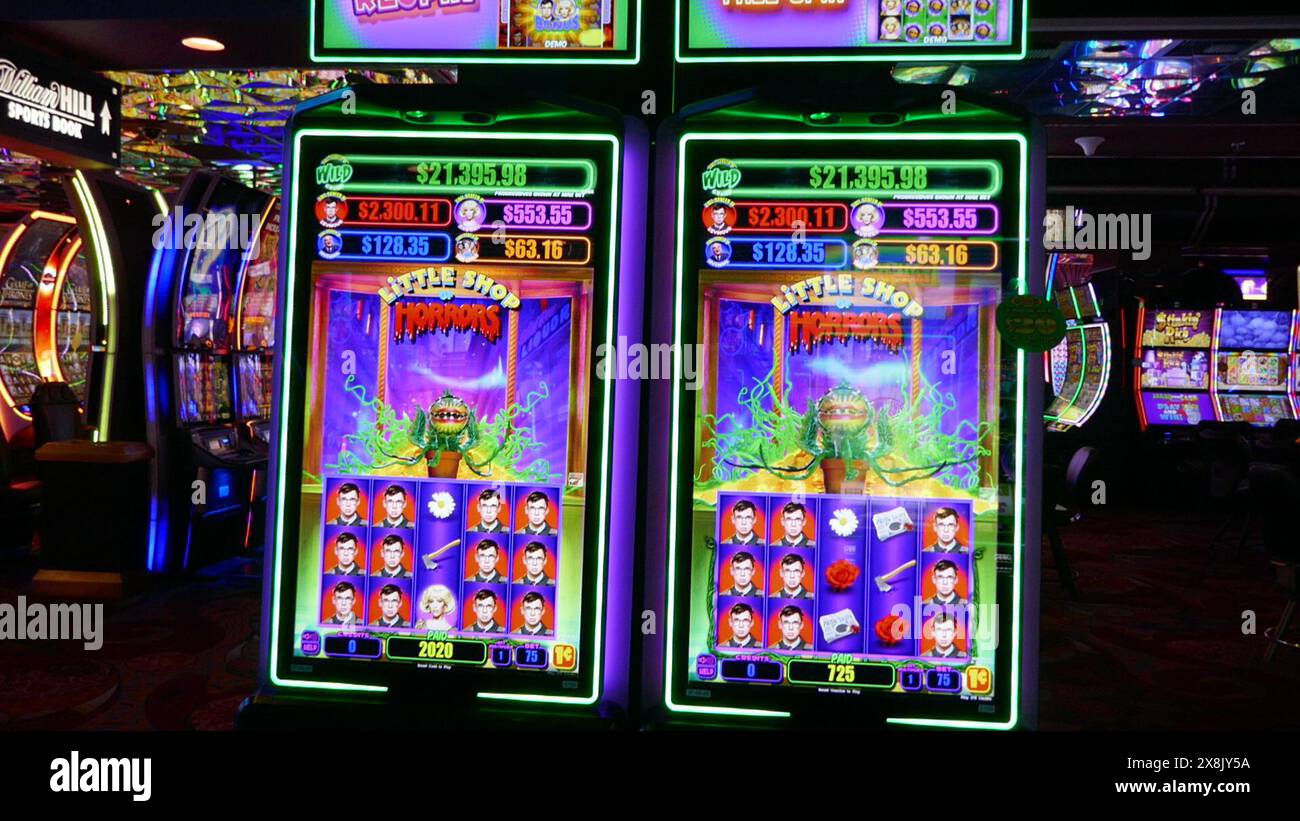 Las Vegas, Nevada, USA 15th May 2024 Little Shop of Horrors Slot ...
