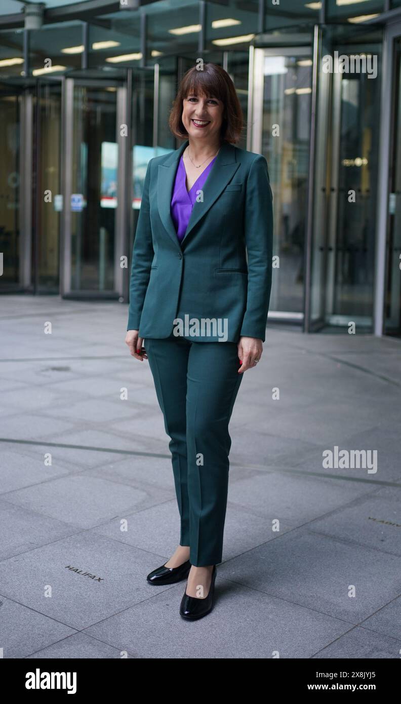 Rachel Reeves Recent Shadow chancellor Rachel Reeves smiles as she leaves BBC Broadcasting ...