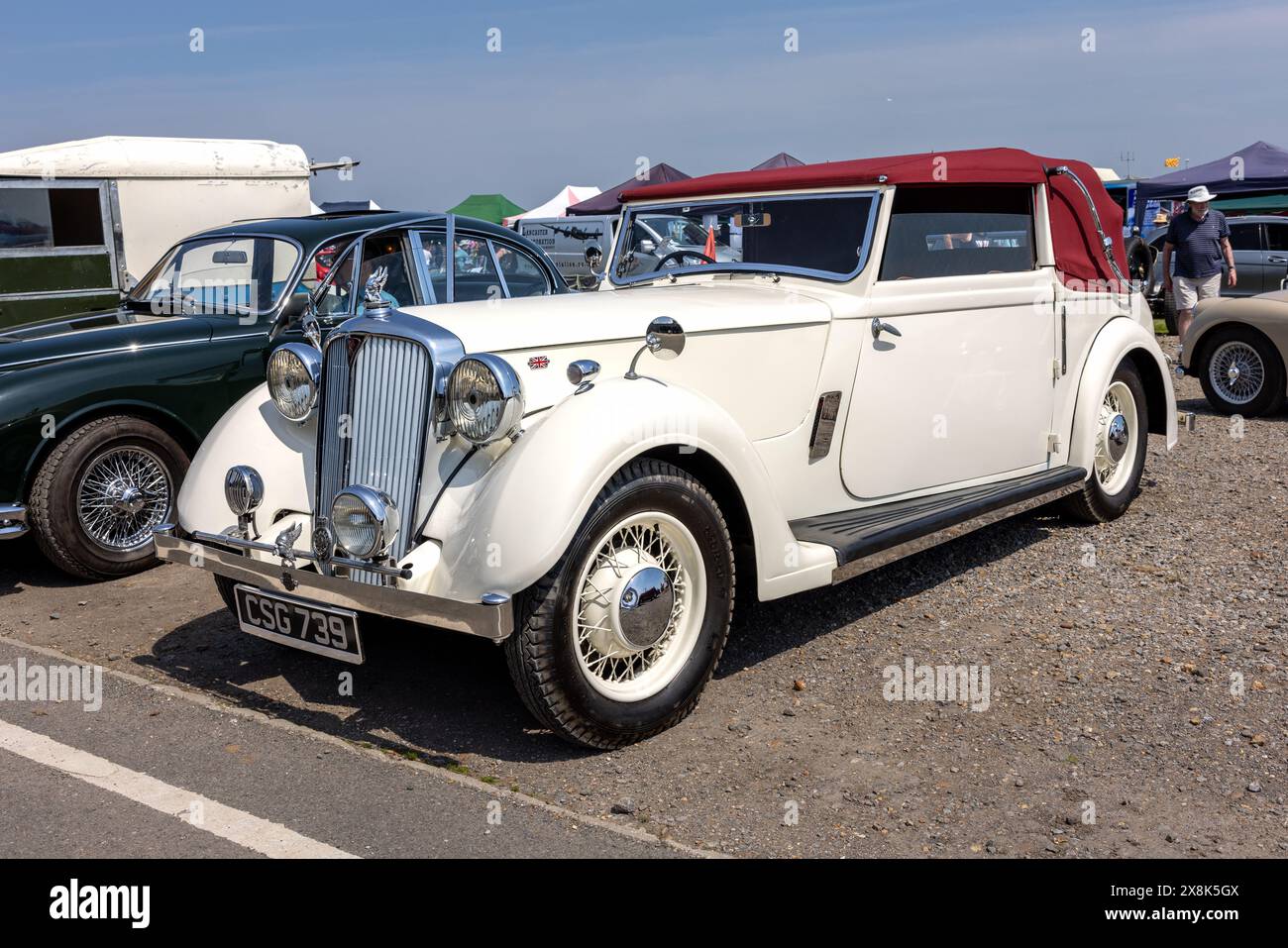 1939 Rover 14hp Drophead Coupe, on display at the Best of British ...