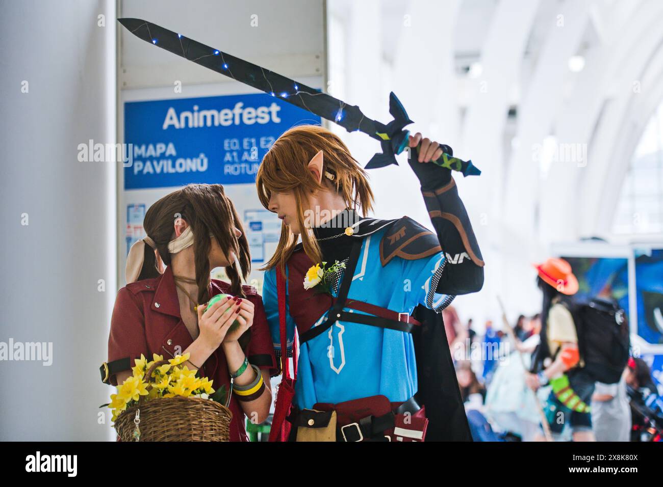 Brno, Czech Republic. 26th May, 2024. Animefest, festival focusing on