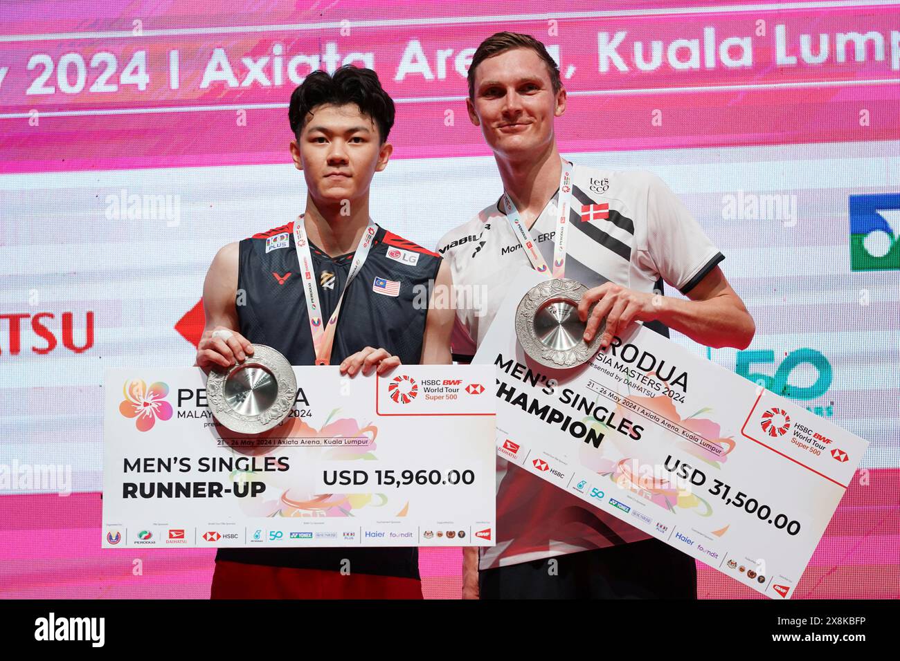 Zii Jia Axelsen Viktor Axelsen The Axiata Arena Clash