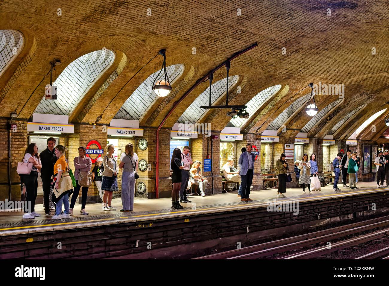 London Underground Tube old Baker Street Station original station of ...