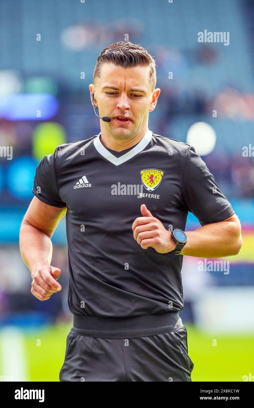 Nick Walsh, a Scottish Football association football referee Stock Photo