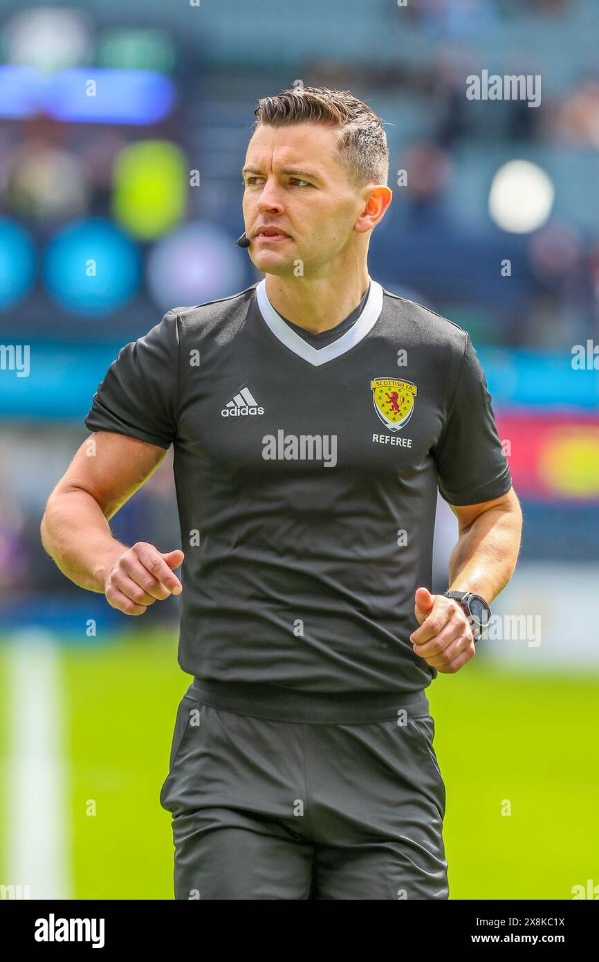 Nick Walsh, a Scottish Football association football referee Stock Photo