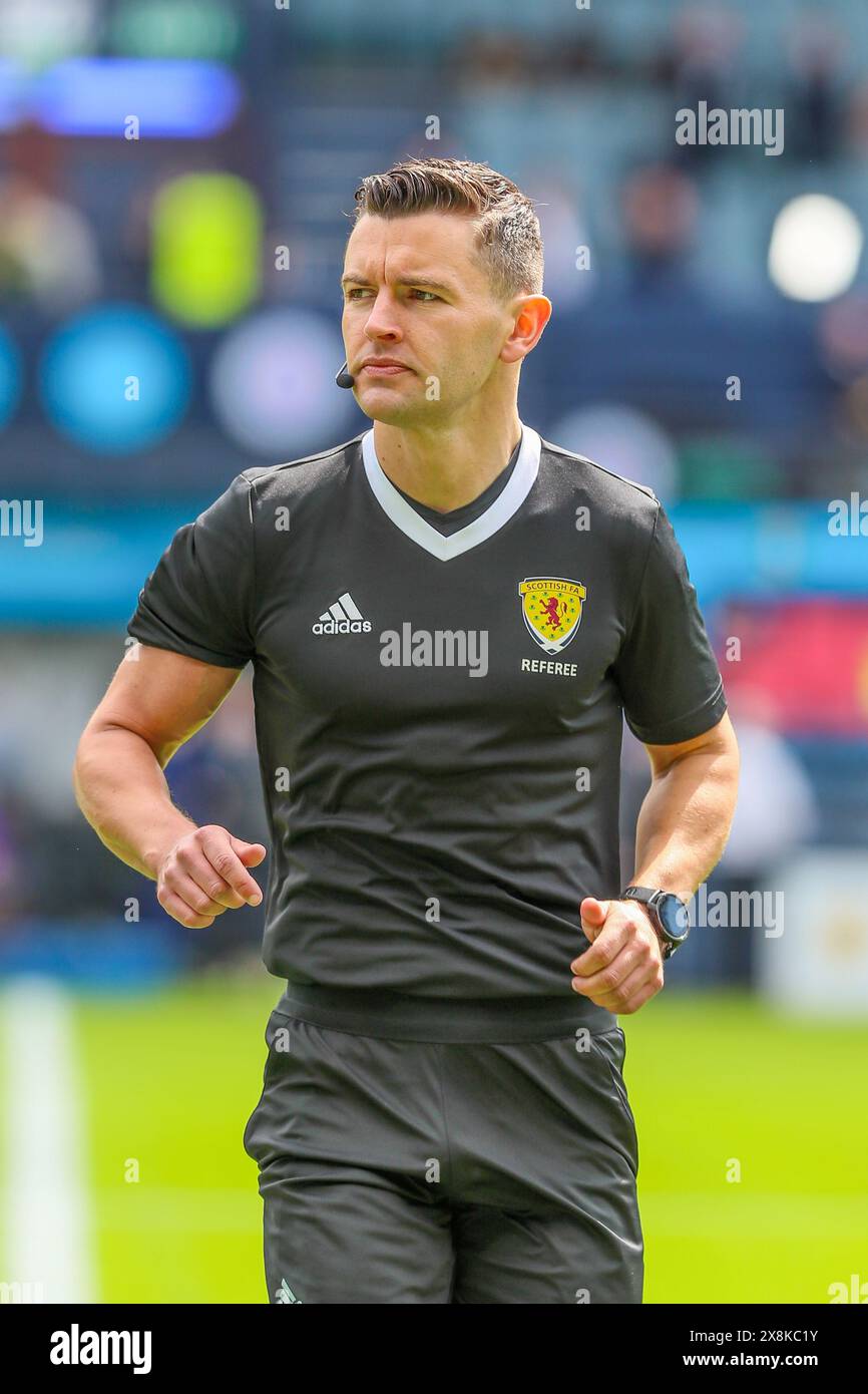 Nick Walsh, a Scottish Football association football referee Stock Photo