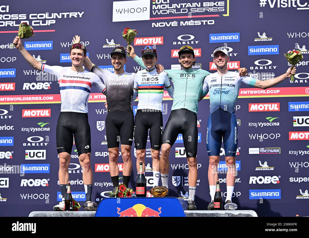 Mathis Azzaro Nove Mesto podium Key Takeaways: Azzaro's Rise and the Future of MTB