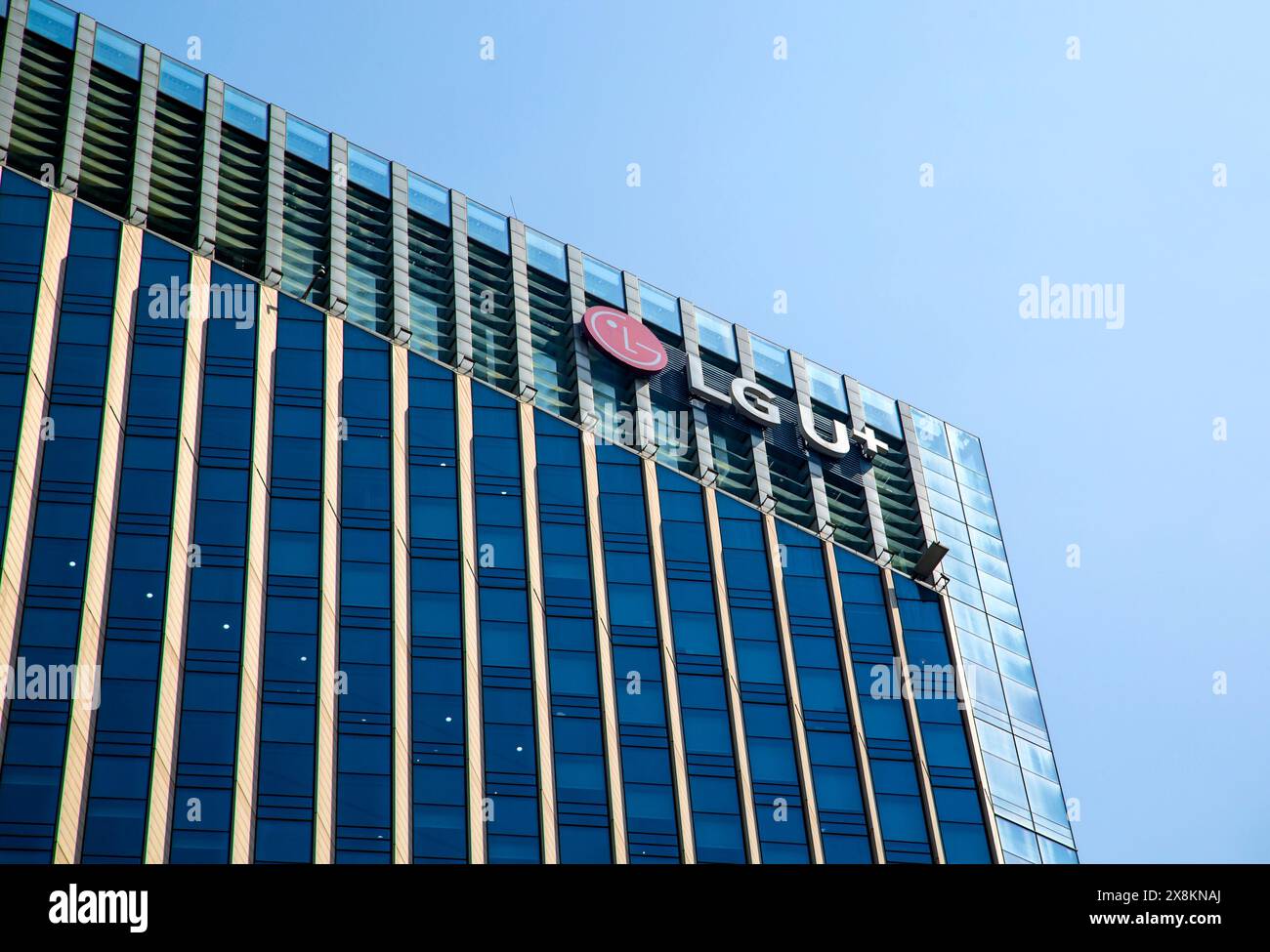 LG Uplus, May 9, 2024 : The headquarters of LG Uplus Corp. in Seoul ...