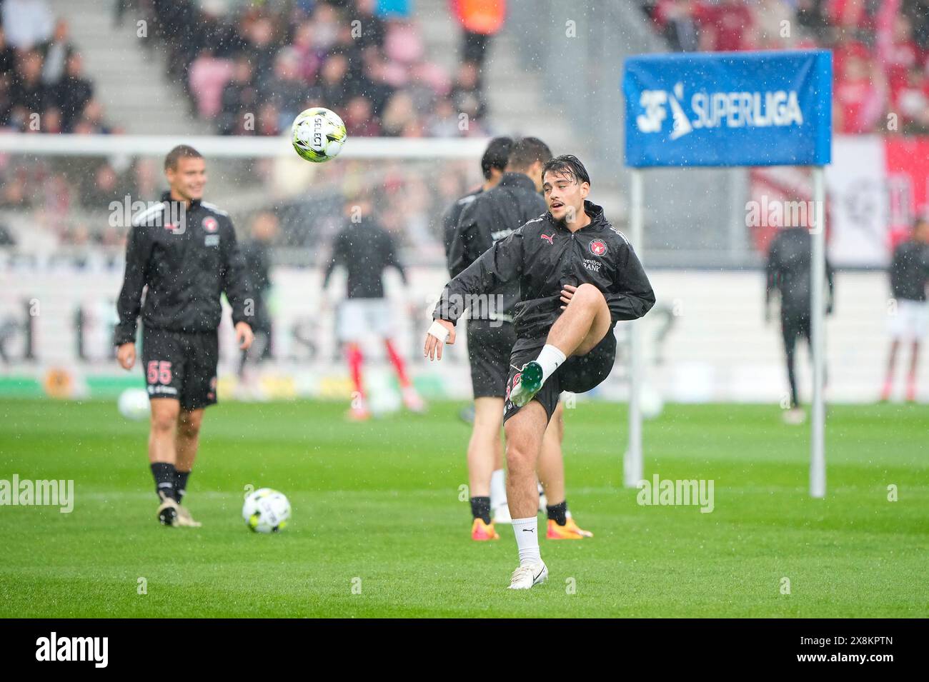 The Superliga match between FC Midtjylland and Silkeborg IF at MCH ...
