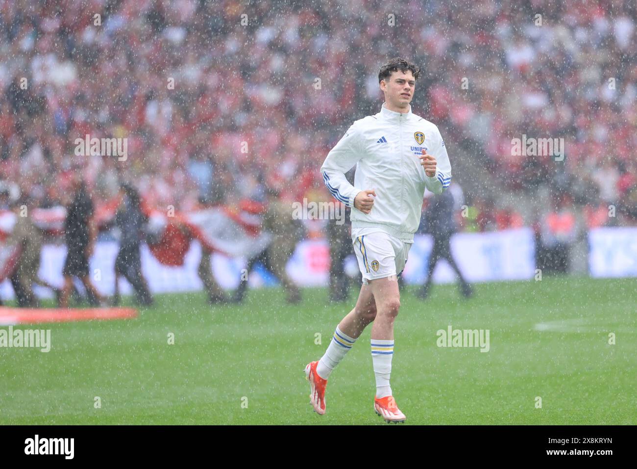 London on Sunday 26th May 2024. Archie Gray (Leeds United) in the ...