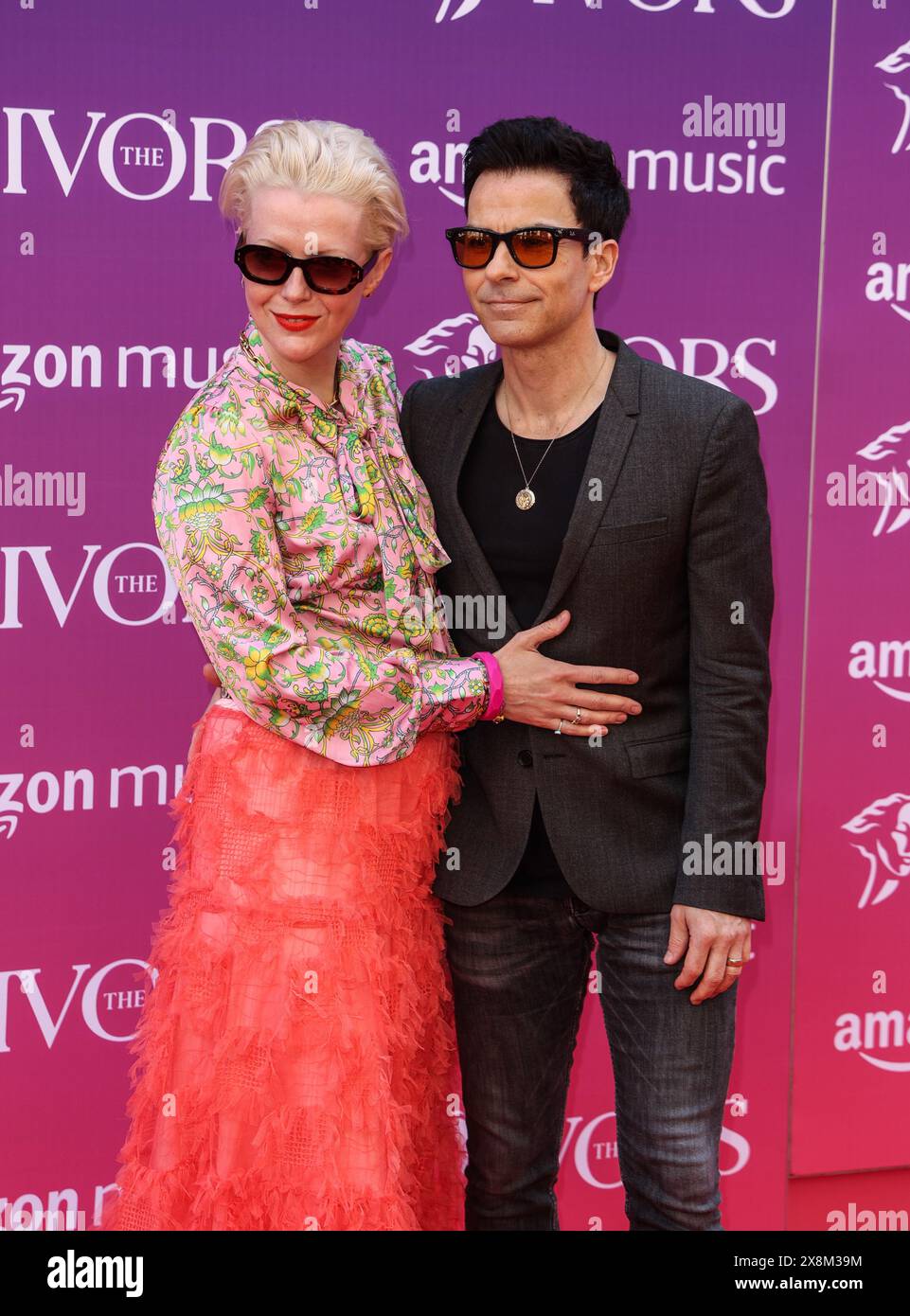 Jakki Healy and Kelly Jones attend The Ivors 2024 at the Grosvenor ...