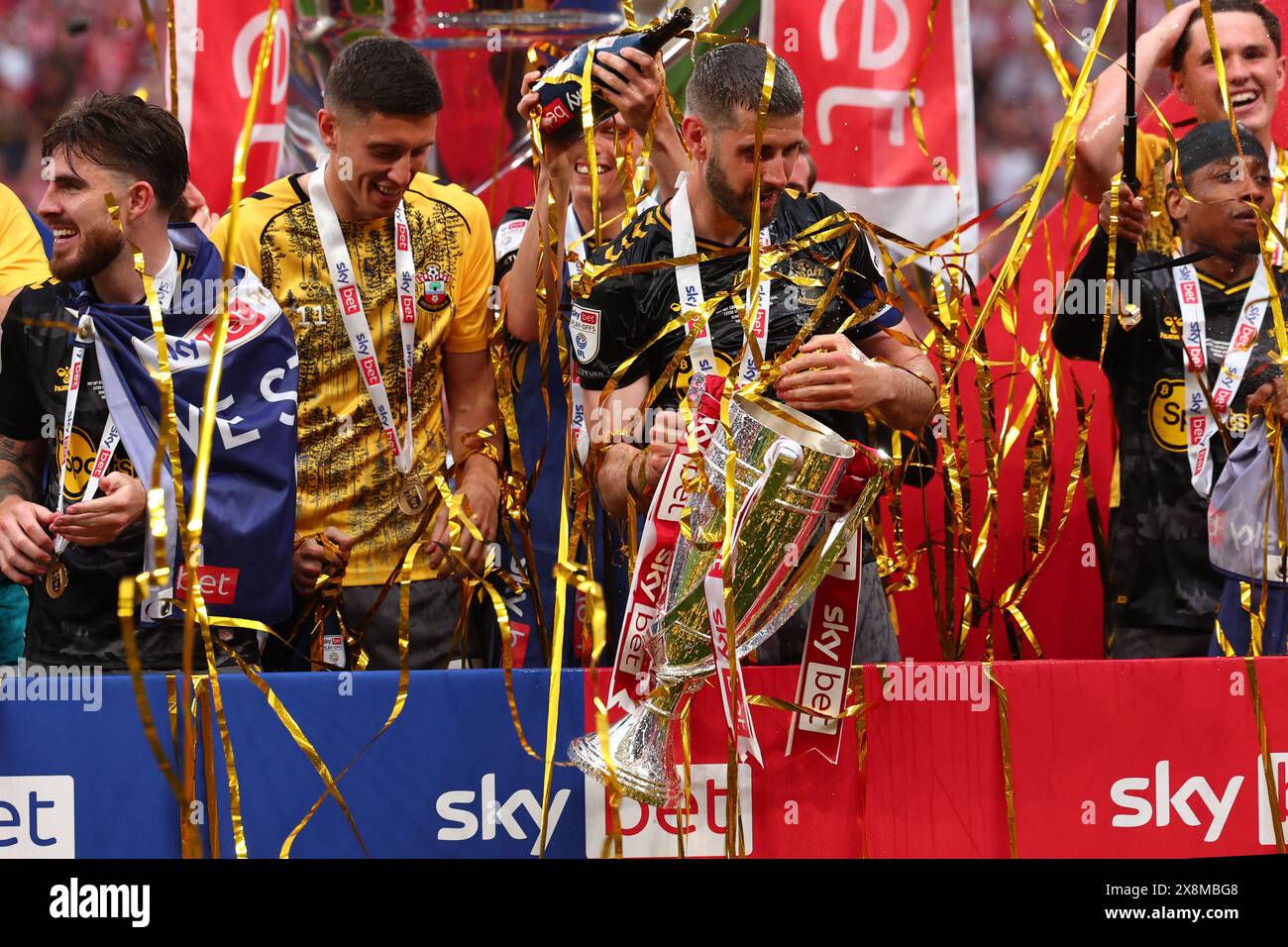 Wembley Stadium, London, UK. 26th May, 2025. EFL Championship Play Off