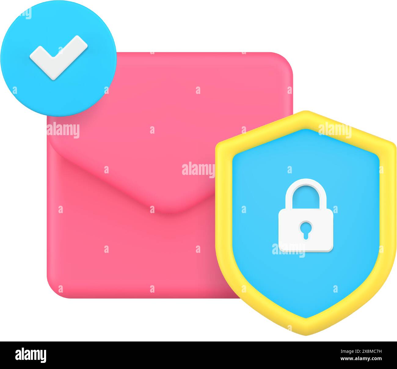 3d rendering email inbox Stock Vector Images - Alamy