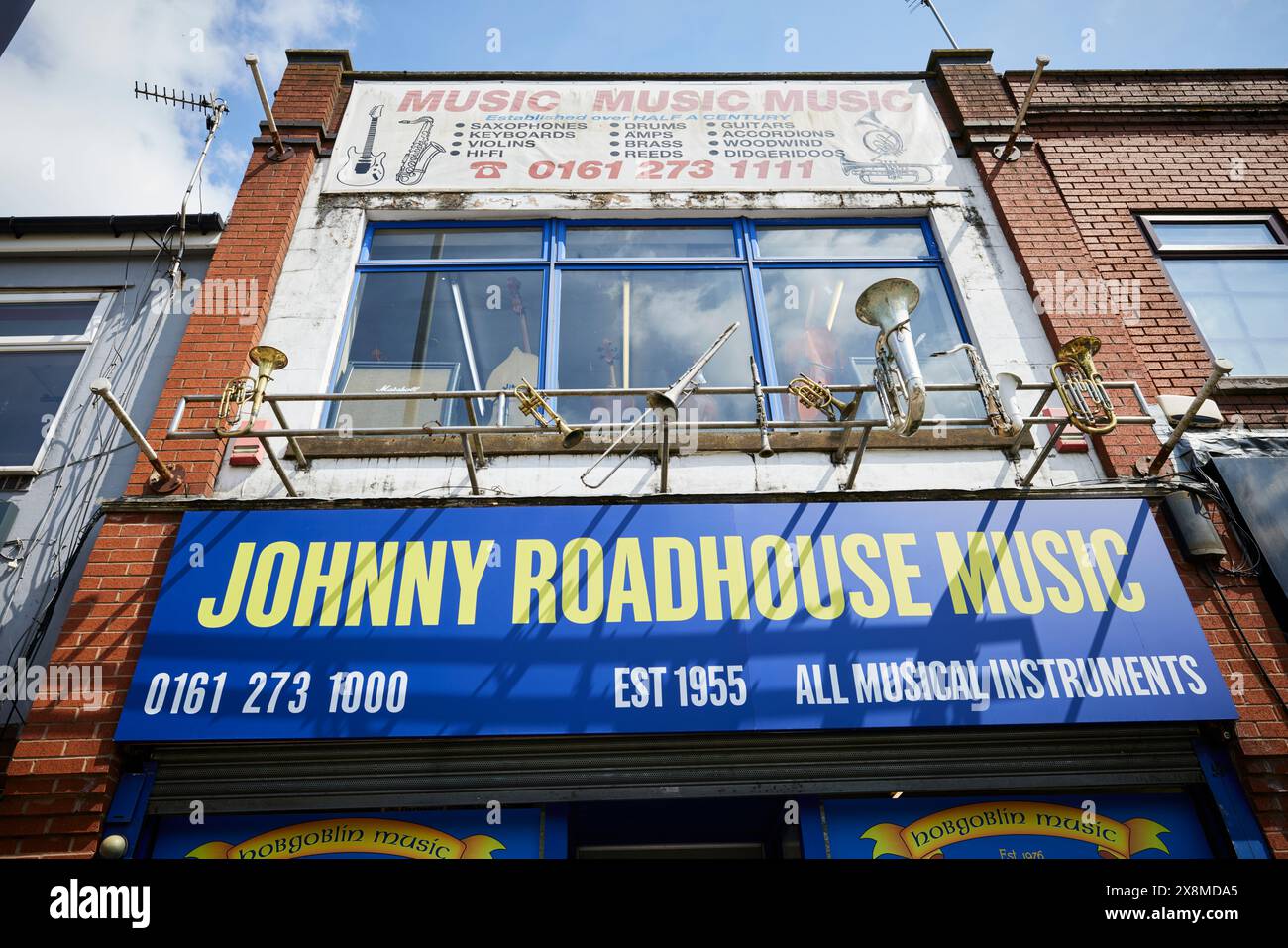 Manchester Oxford Road corridor Johnny Roadhouse musical Instruments