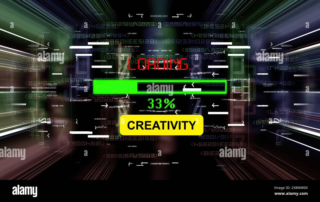 Motivation blue loading bar hi-res stock photography and images - Alamy