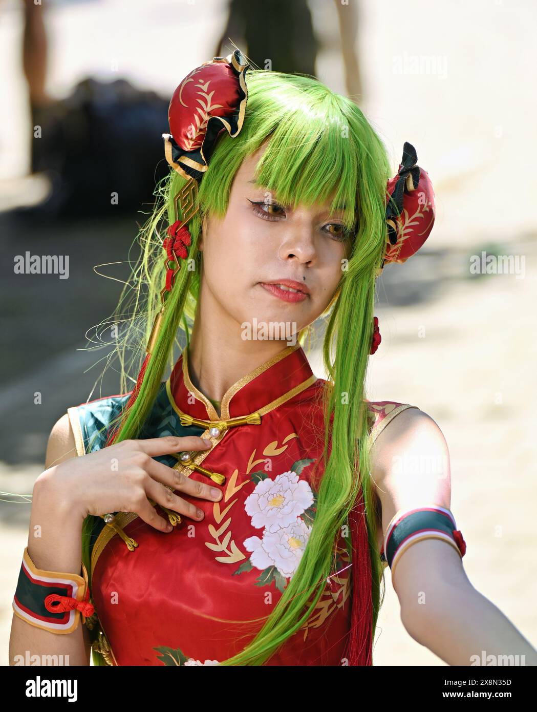 LONDON, ENGLAND MAY 26 2024 Thousands attends the MCM Comic Con