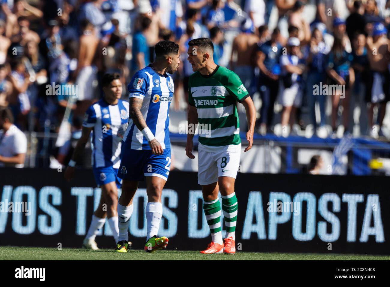 Alan Varela (FC Porto), Pedro Goncalves (Sporting CP) during Taca de