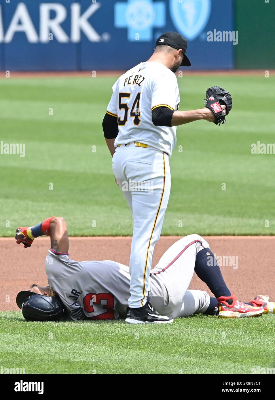 Pittsburgh, United States. 26th May, 2024. Atlanta Braves Outfielder