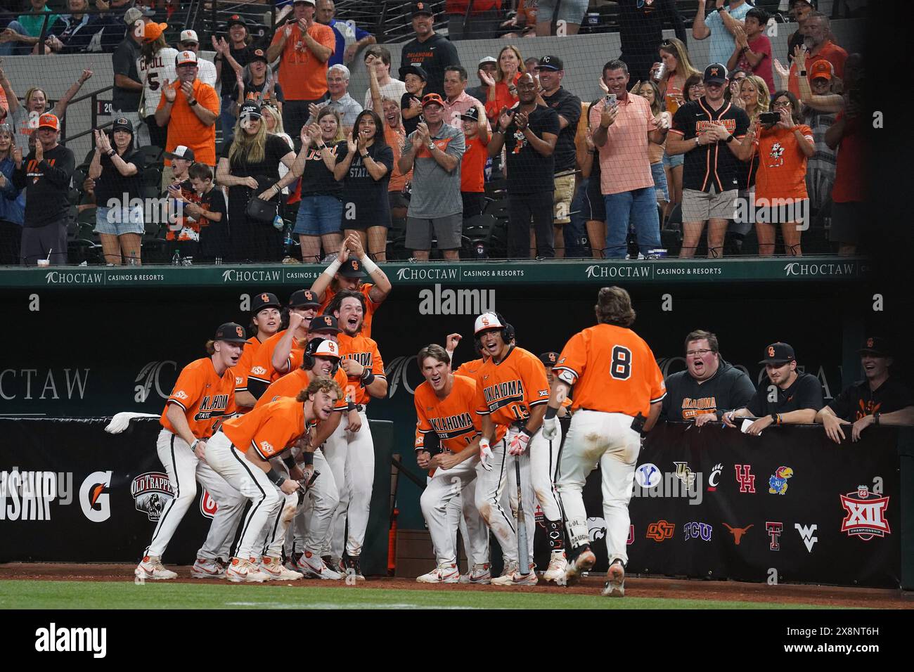 Arlington, United States. 25th May, 2024. Oklahoma State players