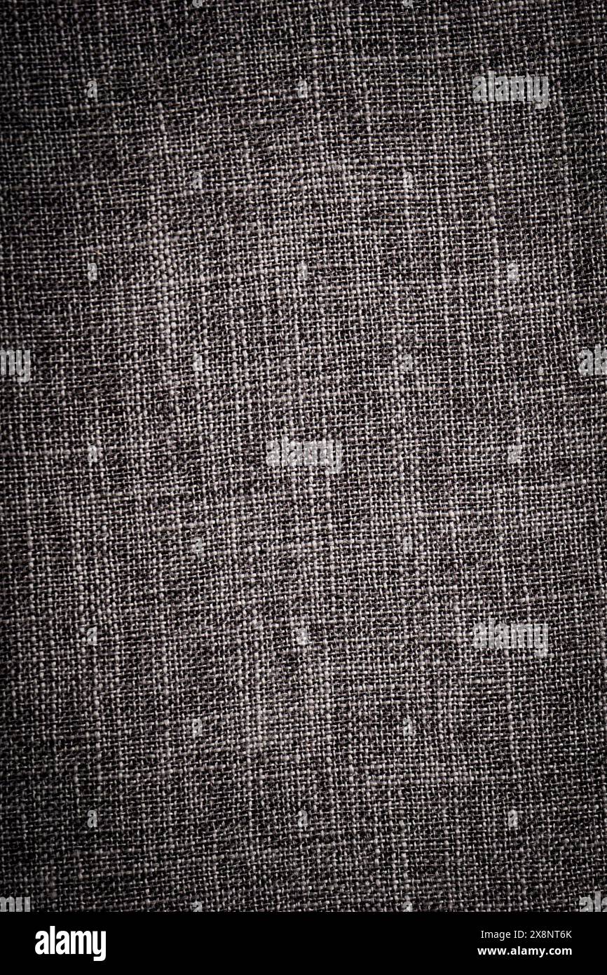 Black and White Textured Fabric Background Stock Photo - Alamy