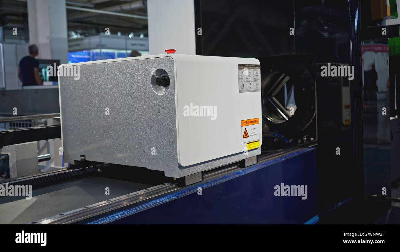 Process cutting metal part laser hi-res stock photography and images ...