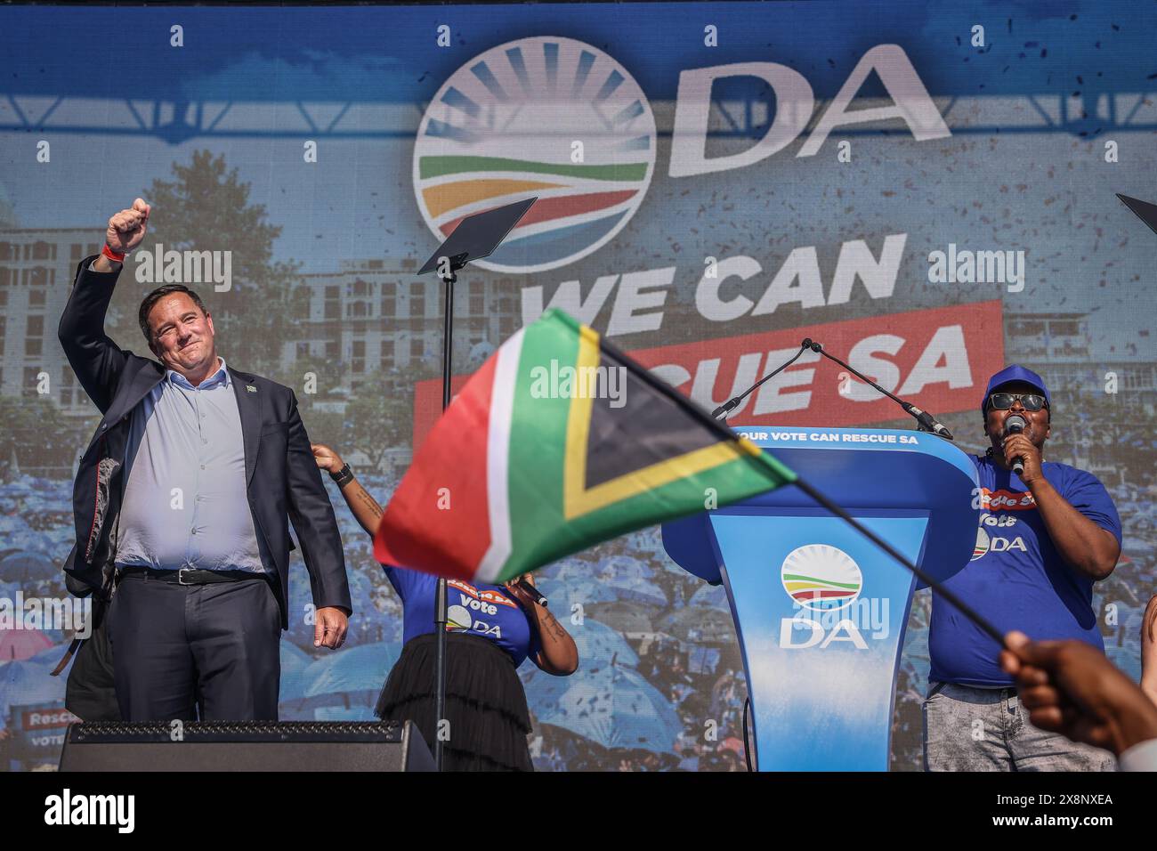 Benoni South Africa 26th May 2024 John Steenhuisen Leader Of The benoni-south-africa-26th-may-2024-john-steenhuisen-leader-of-the