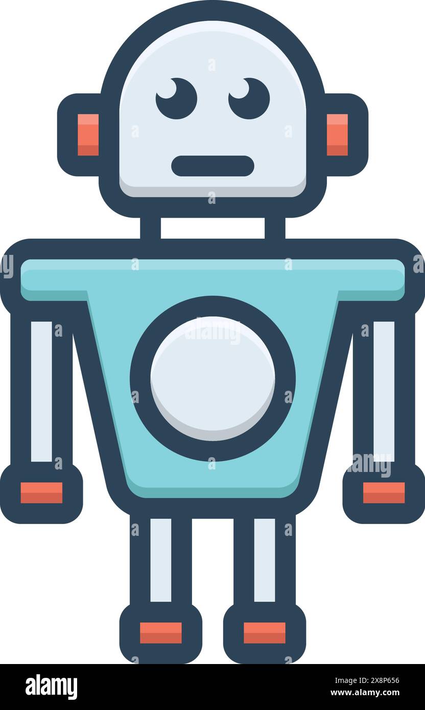 Icon for robot,robotic,automatic Stock Vector Image & Art - Alamy