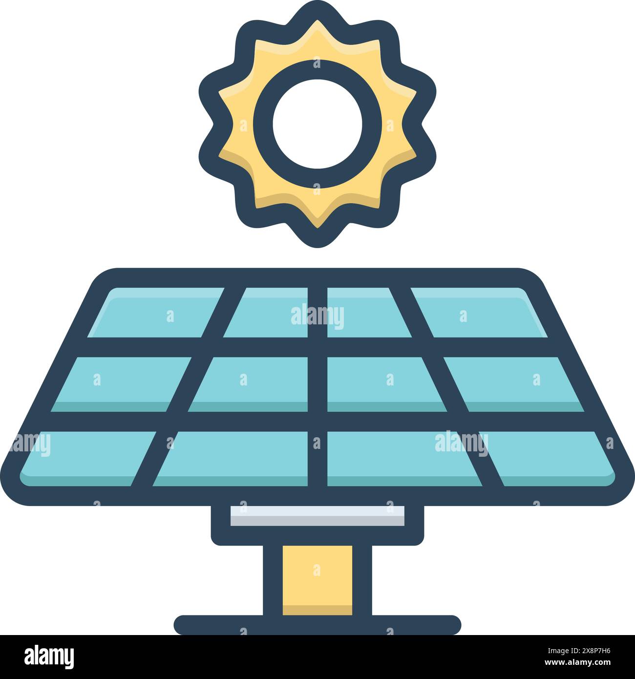 Generates electricity Stock Vector Images - Alamy