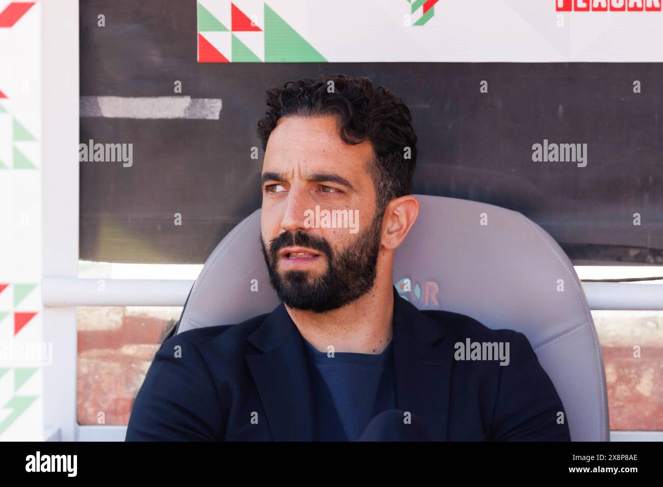 Lisbon, Portugal. 26th May, 2024. Ruben Amorim (Sporting CP) seen