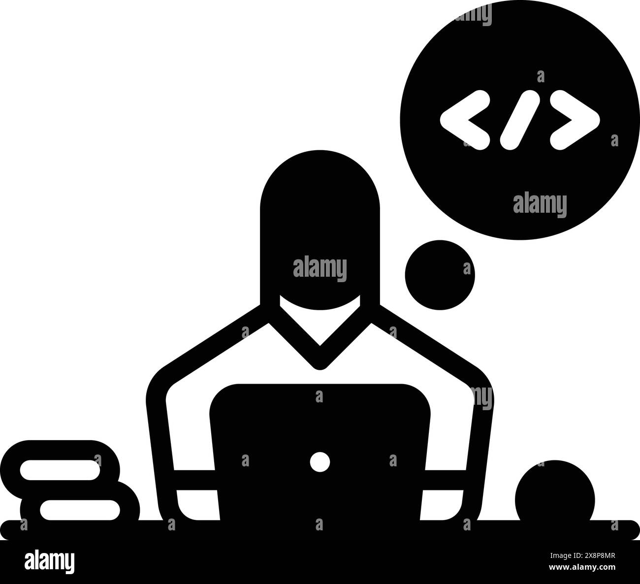 Icon for developer, programmer Stock Vector Image & Art - Alamy